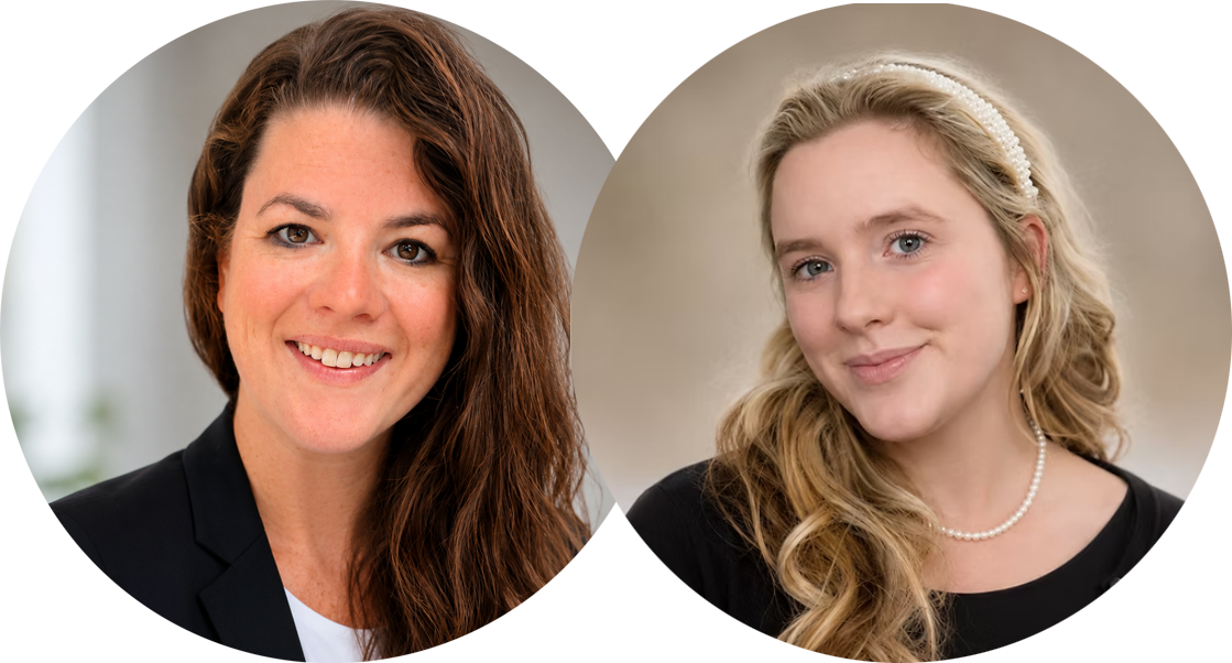 Meghan Kenny and Taylor Miller, Co-owners of Alumni Care Advisors